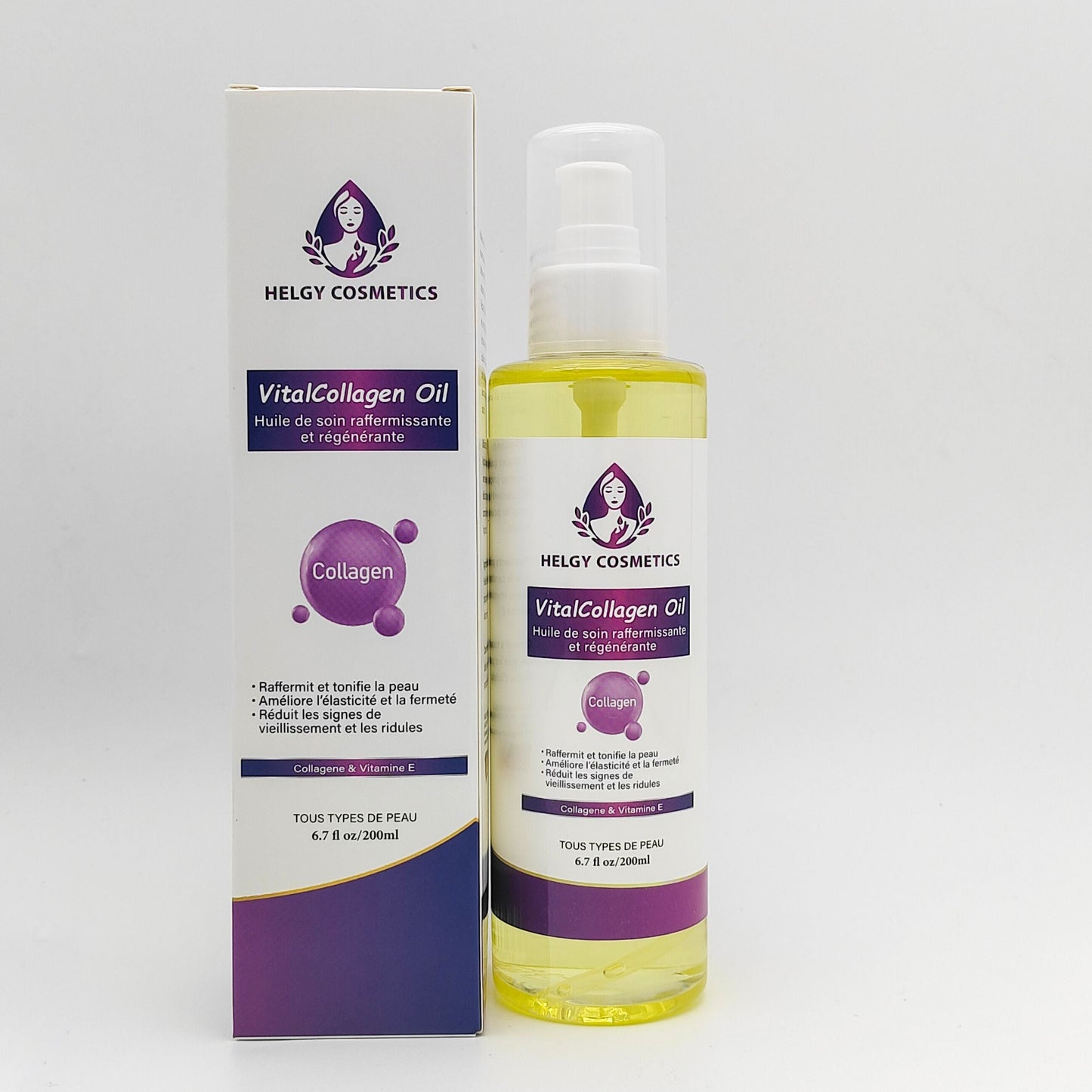 Vital Collagen Oil - Firming and regenerating care oil | Collagen and snail drool