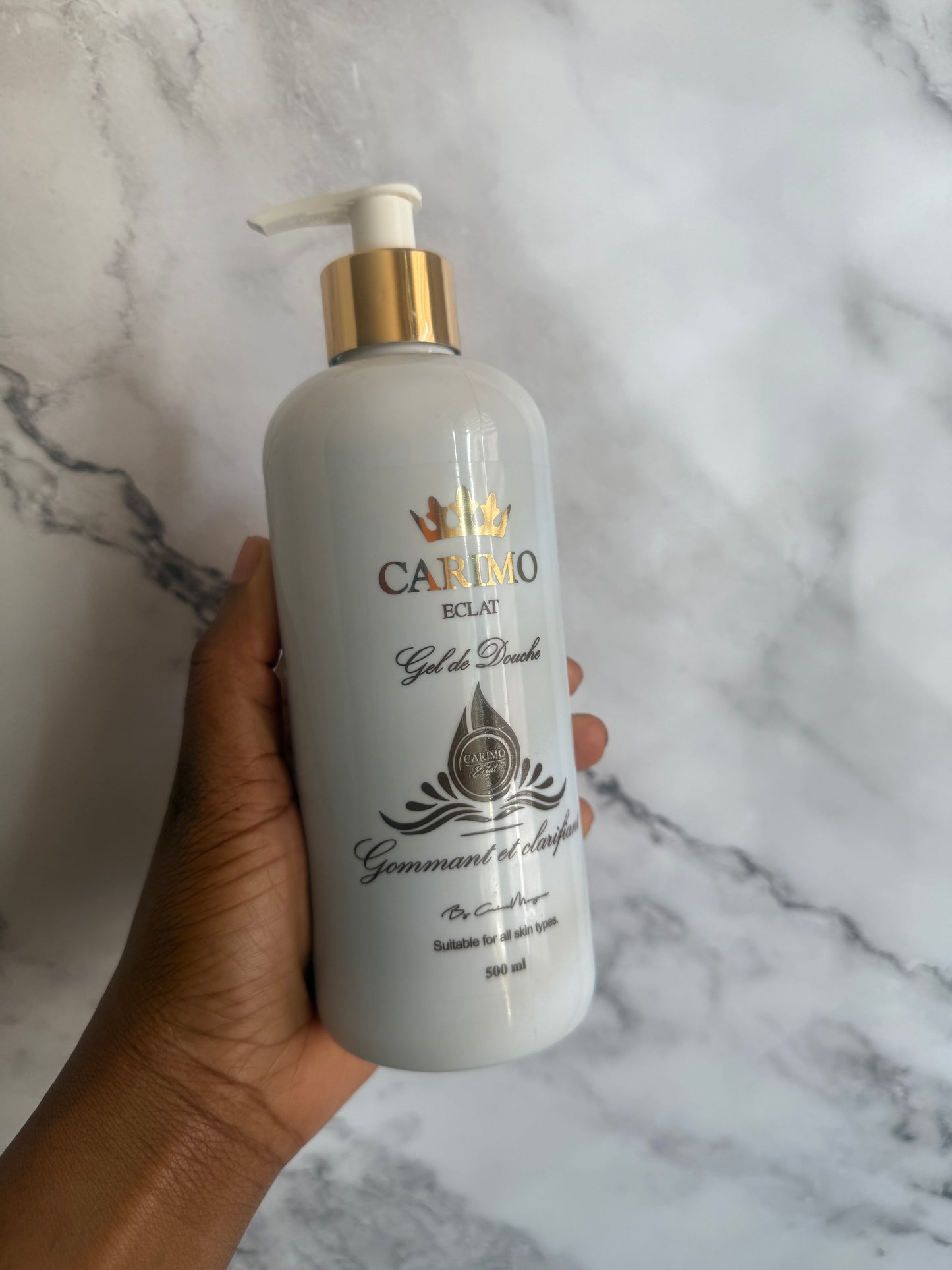 Gel douche éclat/ endommagé