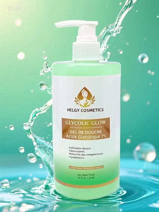 Gel Douche GlycolicGlow | Gel Douche Exfoliant | Peaux à imperfections
