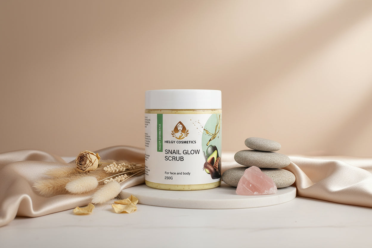 Exfoliating Scrub with Snail Slime and Vitamin C