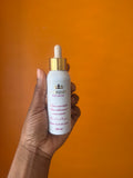 Damaged mixed-race stain remover lotion