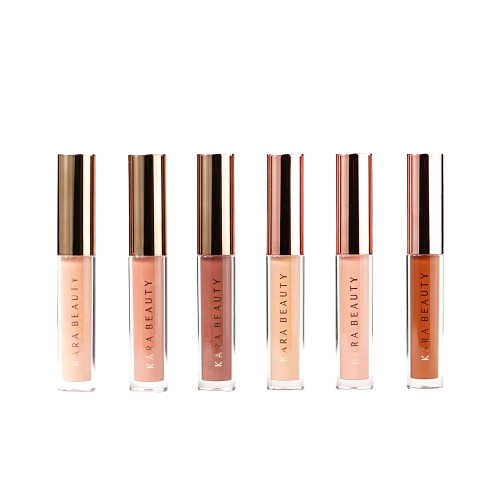 BORN TO BE NATURAL 6-piece liquid lip set 