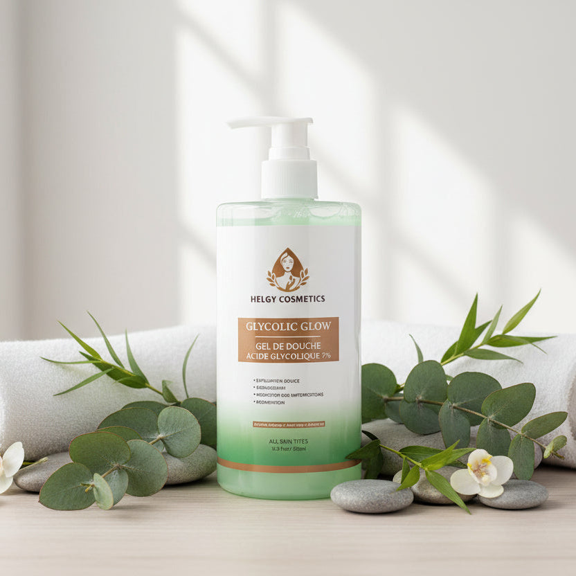 GlycolicGlow Shower Gel | Exfoliating Shower Gel | Blemish-prone skin