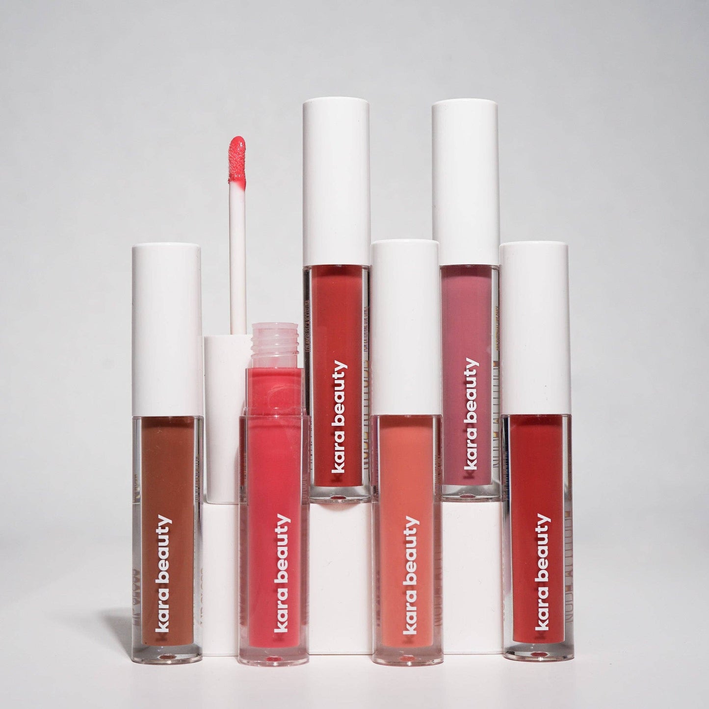 NUDE ATTITUDE Lip Gloss Set of 6 