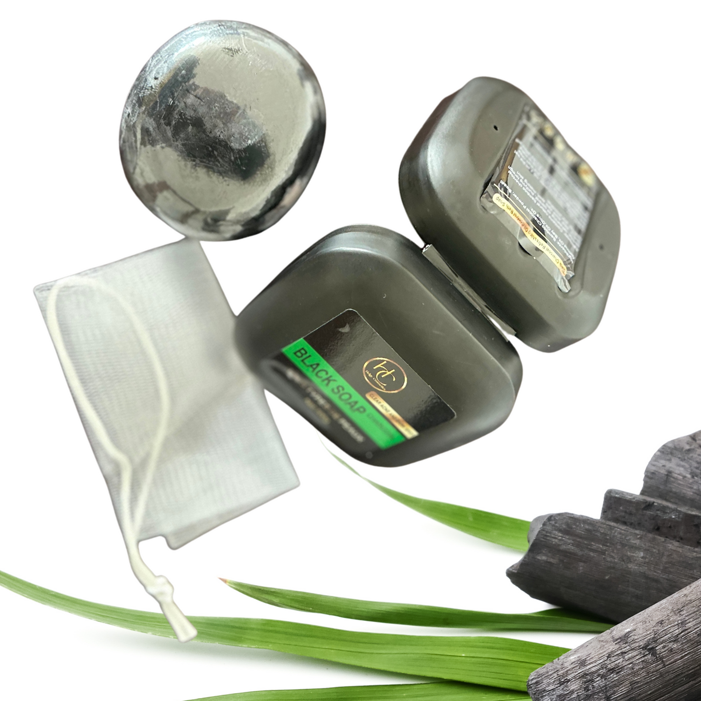 Black Soap with Bamboo Charcoal