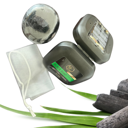 Savon Noir au Charbon de Bambou