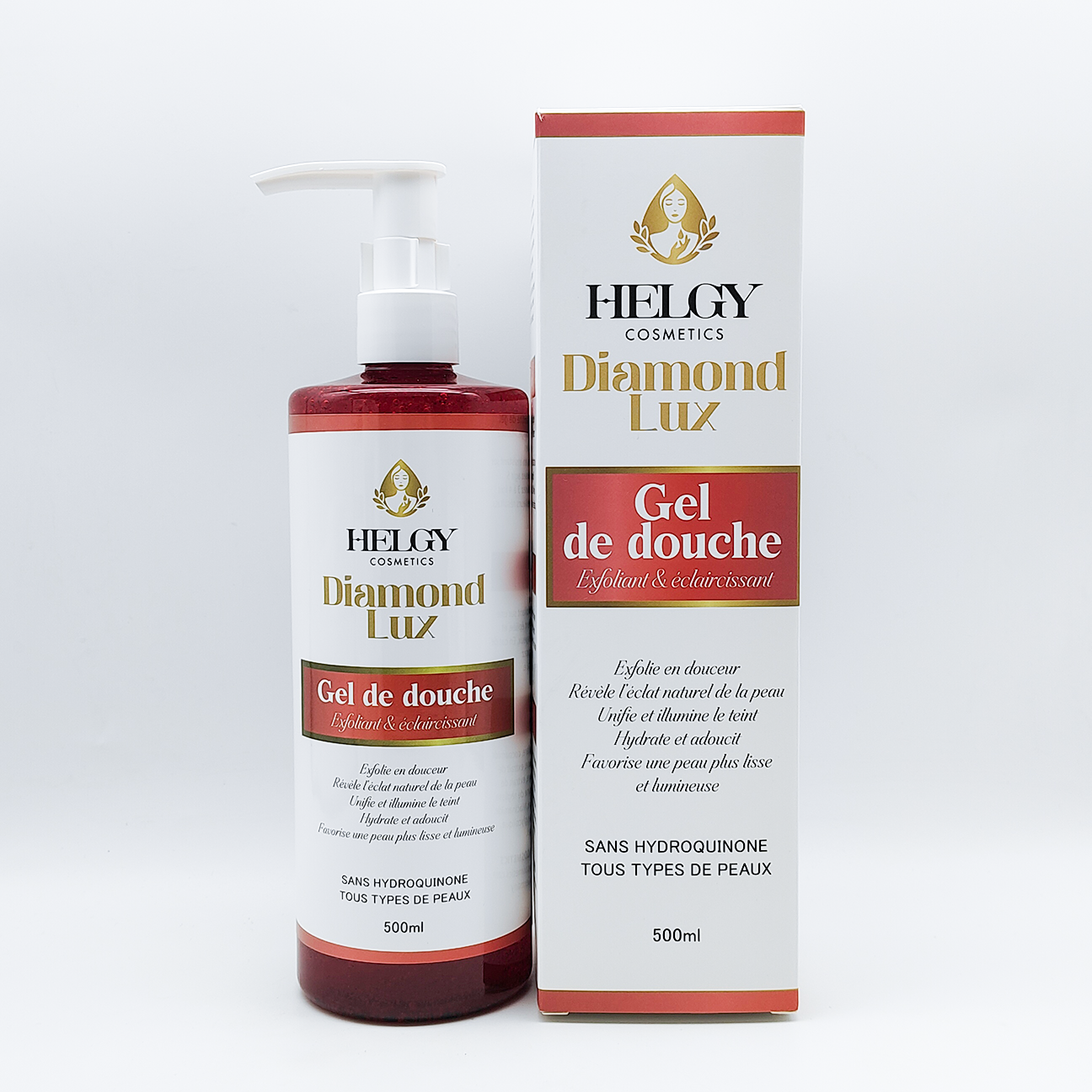 Exfoliating Shower Gel/DIAMOND LUX